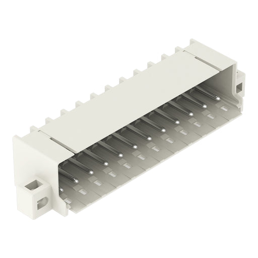 WAGO - Leiterplattensteckverbinder THT-Stiftleiste Lötstift 2092-1432/005-000 1,4mm,abgew.,llgr − 100 Stück