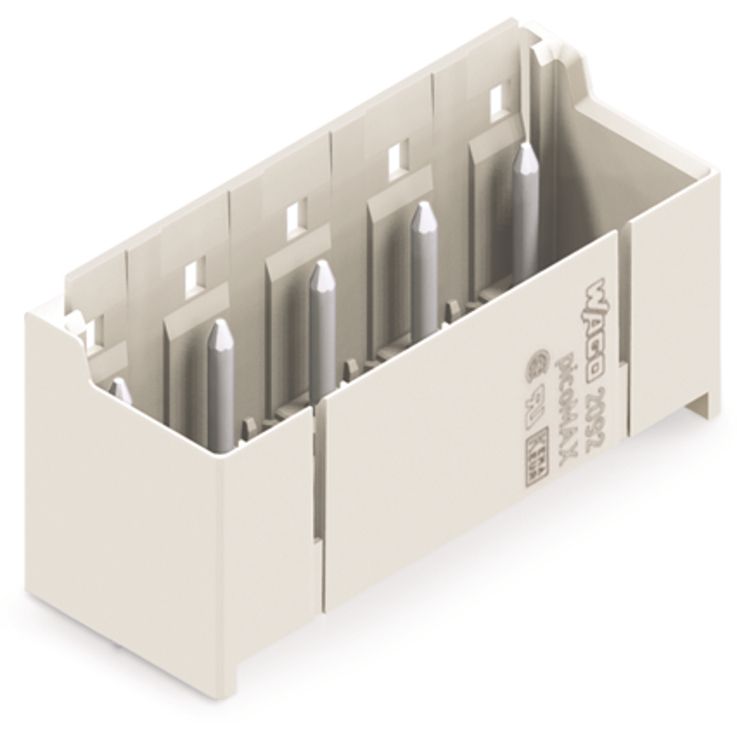 WAGO - Leiterplattensteckverbinder THT-Stiftleiste Lötstift 2092-3405 1,4mm,gerade,lgr − 100 Stück