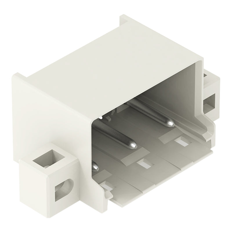 WAGO - Leiterplattensteckverbinder THR-Stiftleiste Lötstift 2092-3423/205-000 1,4mm,abgew.,lgr − 100 Stück