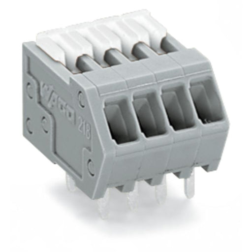 WAGO - Leiterplattenklemme 218-522 0,5mm²,grau − 20 Stück