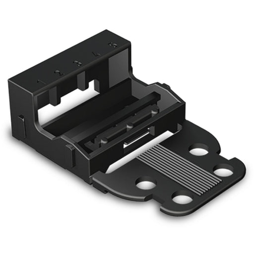 WAGO - Zubehör/Ersatzteile für Klemmen Befestigungsadapter 221-525/000-004 Serie 221-4mm²,sw − 10 Stück