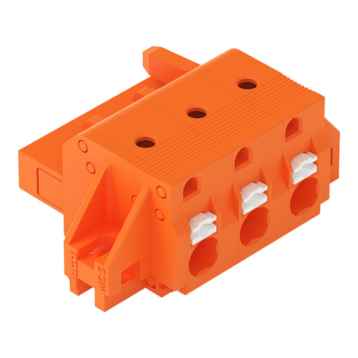 WAGO - Kabelsteckverbinder für Leiterplattensteckverbinder 1-Leiter-Federleiste 2231-703/031-000 Push-inCAGECLAMP,or − 50 Stück
