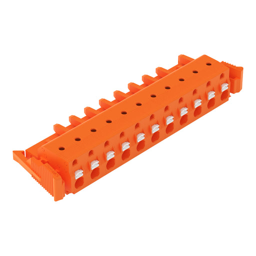 WAGO - Kabelsteckverbinder für Leiterplattensteckverbinder 1-Leiter-Federleiste 2231-711/037-000 Push-inCAGECLAMP,or − 10 Stück