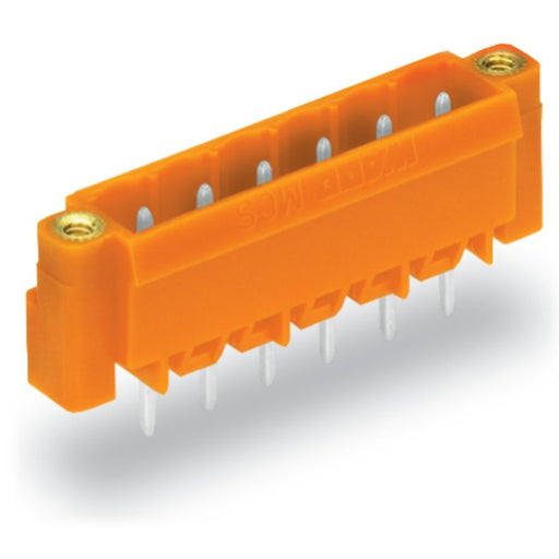 WAGO - Leiterplattensteckverbinder THT-Stiftleiste Lötstift 231-338/108-000 1,0x1,0,gerade,or − 100 Stück