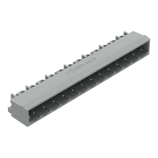 WAGO - Leiterplattensteckverbinder THT-Stiftleiste Lötstift 231-443/001-000 1,0x1,0,abgew.,gr − 50 Stück