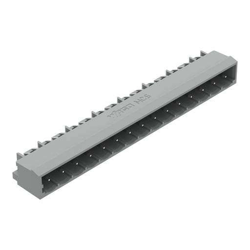 WAGO - Leiterplattensteckverbinder THT-Stiftleiste Lötstift 231-445/001-000 1,0x1,0,abgew.,gr − 50 Stück