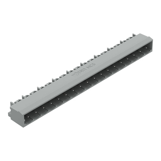 WAGO - Leiterplattensteckverbinder THT-Stiftleiste Lötstift 231-448/001-000 1,0x1,0,abgew.,gr − 50 Stück