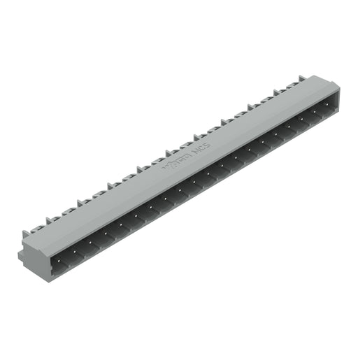 WAGO - Leiterplattensteckverbinder THT-Stiftleiste Lötstift 231-450/001-000 1,0x1,0,abgew.,gr − 50 Stück