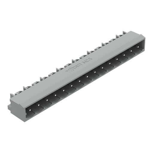 WAGO - Leiterplattensteckverbinder THT-Stiftleiste Lötstift 231-475/001-000 1,2x1,2,abgew.,gr − 50 Stück