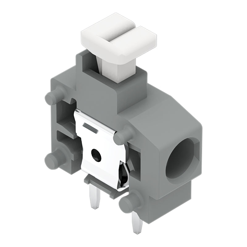 WAGO - Leiterplattenklemme Anreihbare Leiterplattenk. 235-741/331-000 Drücker,1,5mm²,ge − 100 Stück