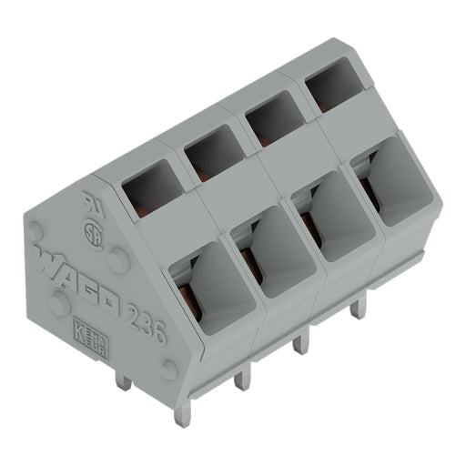 WAGO - Leiterplattenklemme 236-416/334-023 2,5mm² − 15 Stück