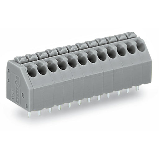 WAGO - Leiterplattenklemme 250-122/000-012 Drücker,1,5mm²,or − 15 Stück