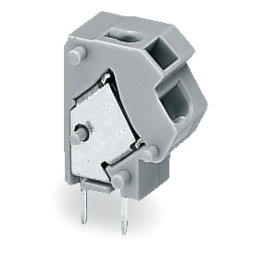 WAGO - Leiterplattenklemme 2LeiterLeiterplattenklemme 254-817 7,5/7,62mm,hellgrün − 100 Stück