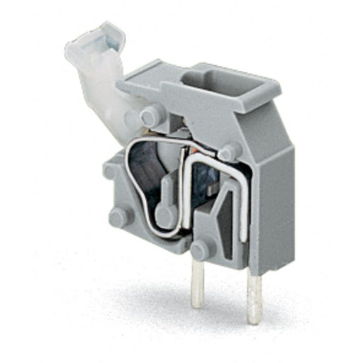 WAGO - Leiterplattenklemme Anreihbare Leiterplattenk. 255-746 Drücker,2,5mm²,or − 100 Stück
