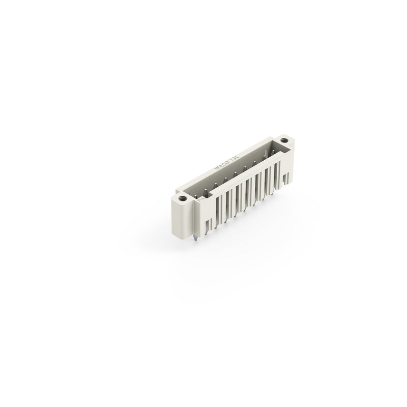 WAGO - Leiterplattensteckverbinder THT-Stiftleiste Lötstift 734-139/108-000 1,0x1,0,gerade,lgr − 100 Stück