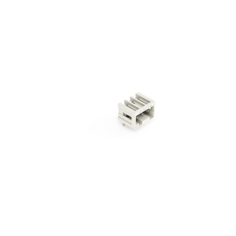 WAGO - Leiterplattensteckverbinder THT-Stiftleiste Lötstift 734-163 1,0x1,0,abgew.,lgr − 200 Stück