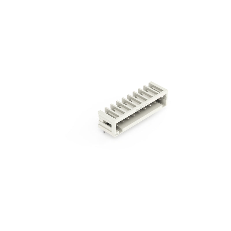 WAGO - Leiterplattensteckverbinder THT-Stiftleiste Lötstift 734-169 1,0x1,0,abgew.,lgr − 100 Stück