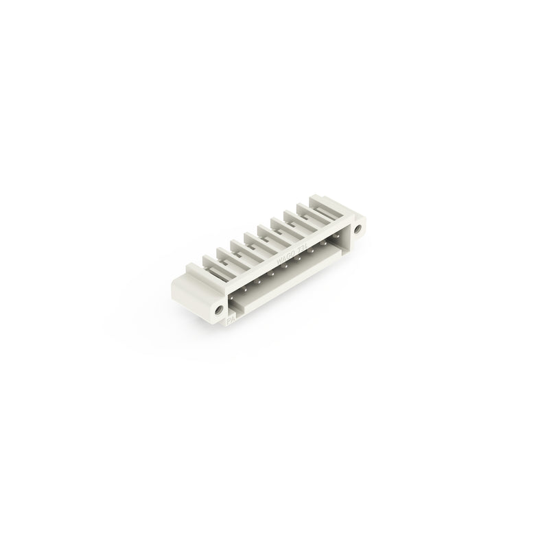 WAGO - Leiterplattensteckverbinder THT-Stiftleiste Lötstift 734-169/108-000 1,0x1,0,abgew.,lgr − 100 Stück