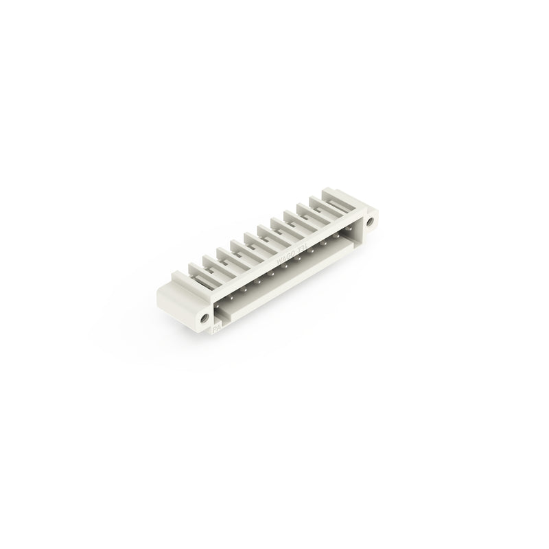 WAGO - Leiterplattensteckverbinder THT-Stiftleiste Lötstift 734-171/108-000 1,0x1,0,abgew.,lgr − 100 Stück