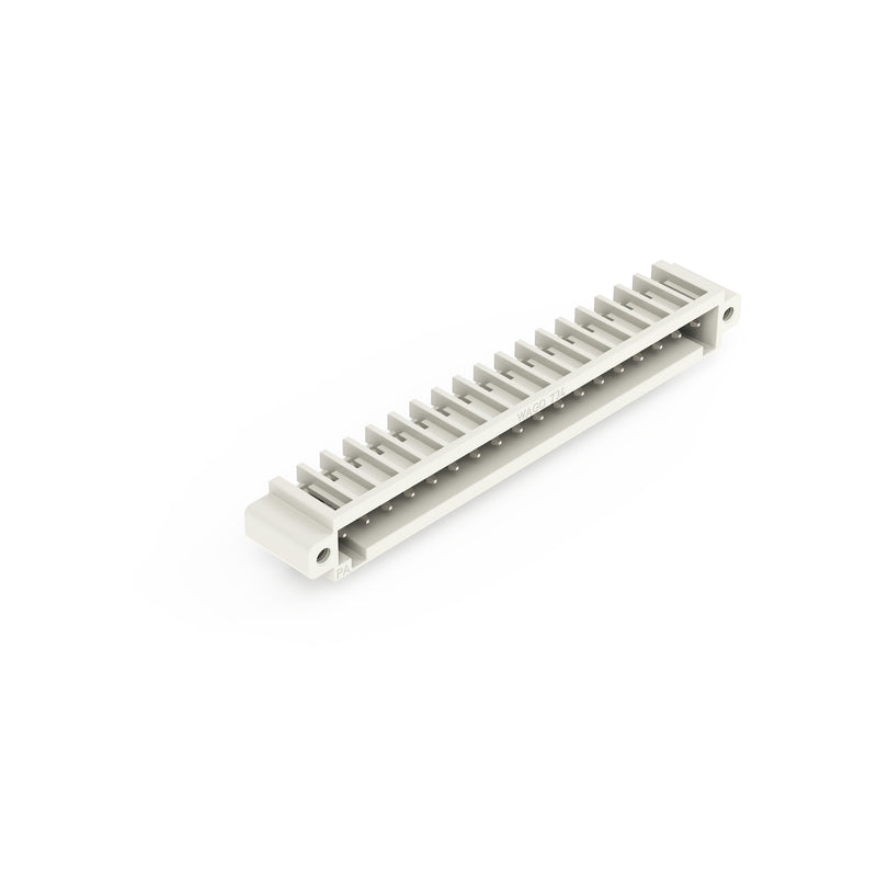 WAGO - Leiterplattensteckverbinder THT-Stiftleiste Lötstift 734-178/108-000 1,0x1,0,abgew.,lgr − 50 Stück