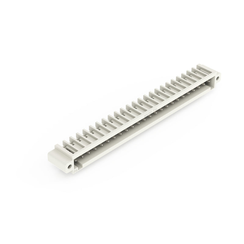WAGO - Leiterplattensteckverbinder THT-Stiftleiste Lötstift 734-184/108-000 1,0x1,0,abgew.,lgr − 50 Stück