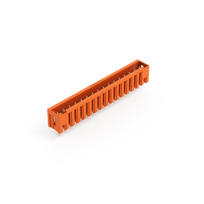 WAGO - Leiterplattensteckverbinder THT-Stiftleiste Lötstift 734-246/046-000 1,0x1,0,gerade,or − 100 Stück