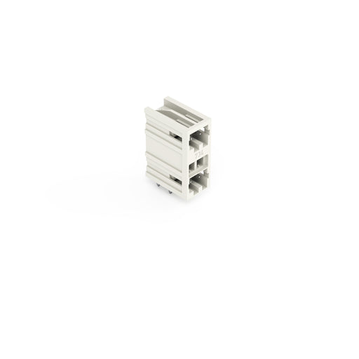 WAGO - Leiterplattensteckverbinder THT-DoppelstockStiftleiste 734-402 1,0x1,0,abgew.,lgr − 100 Stück