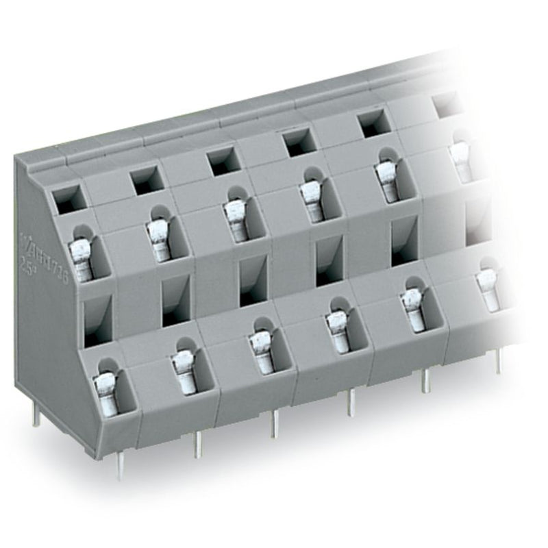 WAGO - Leiterplattenklemme DoppelstockLeiterplattenk. 736-762 2,5mm² − 14 Stück
