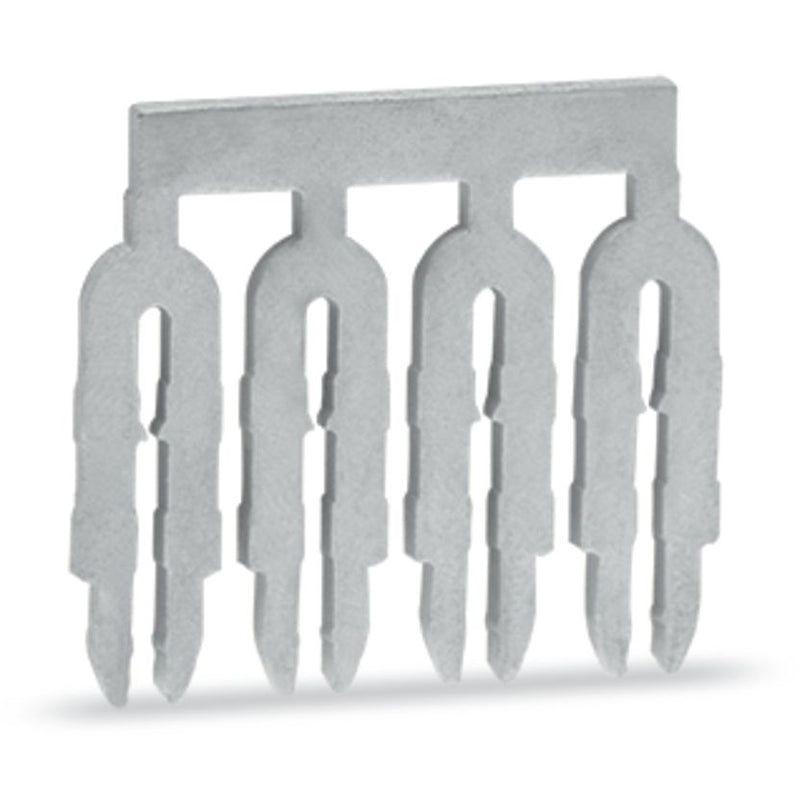 WAGO - Querverbinder/Brücker für Reihenklemme Brücker 2-fach 745-191 blank,silberfarben − 50 Stück