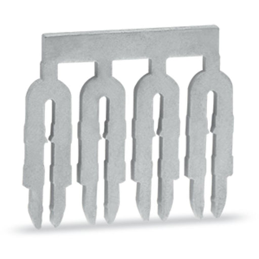 WAGO - Querverbinder/Brücker für Reihenklemme Brücker 2-fach 745-191 blank,silberfarben − 50 Stück