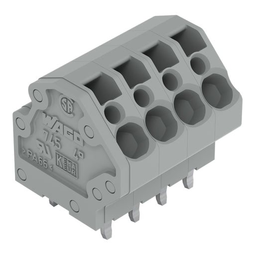 WAGO - Leiterplattenklemme 745-3108 4mm² − 72 Stück