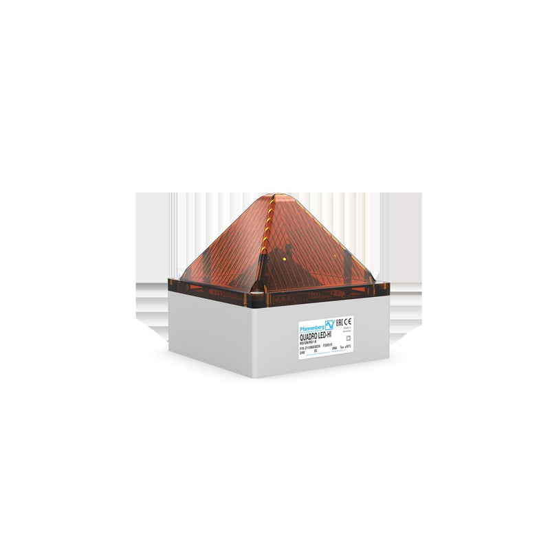 Pfannenberg - Signalleuchte LED-Leuchte QUADRO LED HI DC AM orange,11-60DC,75cd