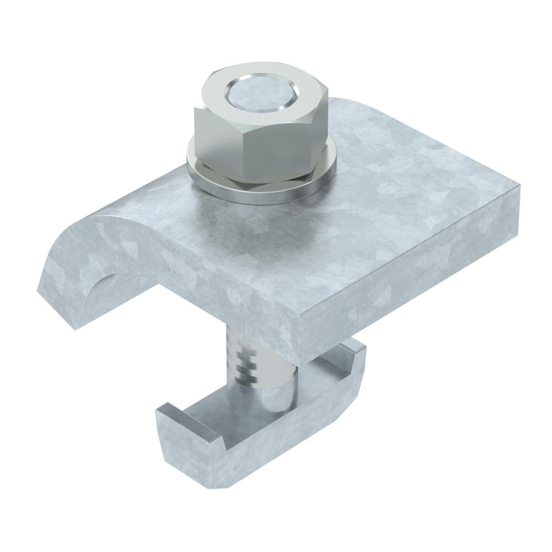 OBO Bettermann - Schraubklemme Klemmwinkel KWH 20 FT (VE2) Hakenschraube,h=20mm − 10 Packung