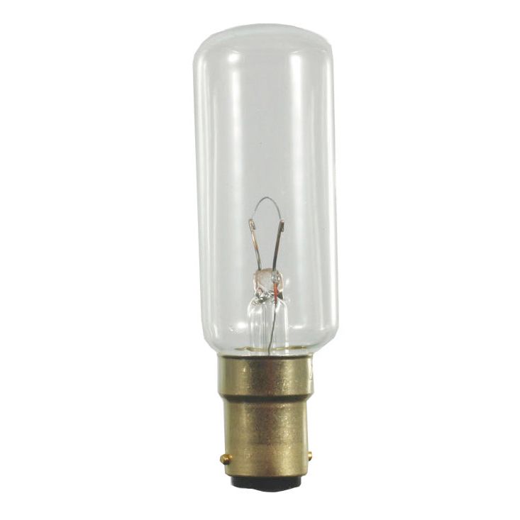 Scharnberger+Hasenbein - Allgebrauchsglühlampe Röhrenform Röhrenlampe 25x85mm 41544 Ba15D 42V 25W klar  − 1 Stück