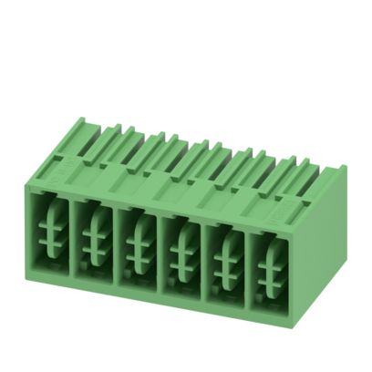 Phoenix Contact - Leiterplattensteckverbinder Leiterplatten-Grundleiste PC 16 HC/ 6-G-10,16 − 10 Stück