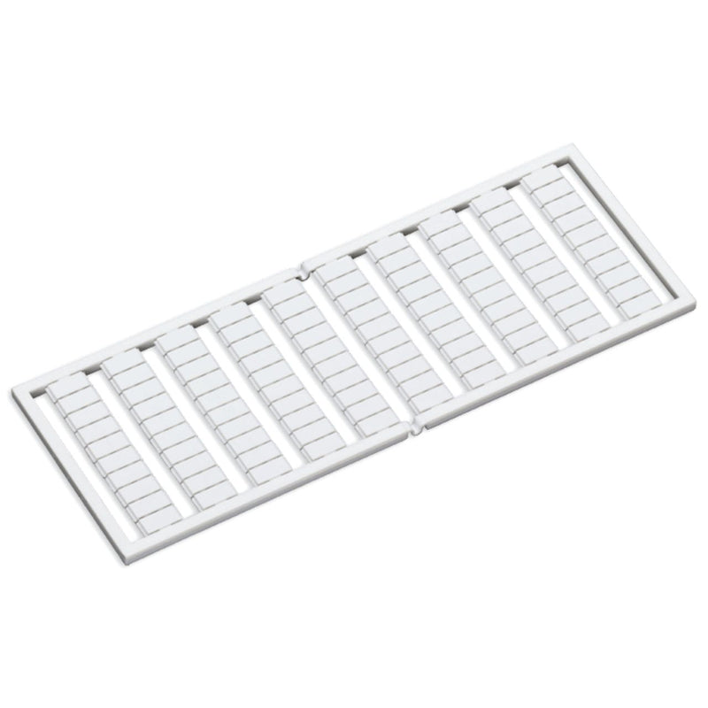 WAGO - Klemmenmarkierung WSB-Beschriftungskarte 209-582 bedruckt,weiß − 5 Stück