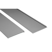 HellermannTyton - Oberteil für Verdrahtungskanal Deckel COV-25-PVC-GY für Kabelkanal − 50 Meter