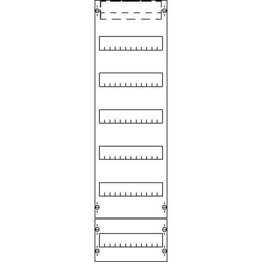 Striebel&John - Verteilerfeld für Installationsverteiler Verteilerfeld FV16 6RE