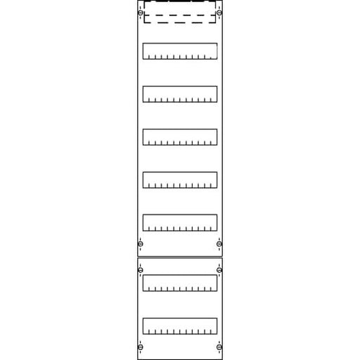 Striebel&John - Verteilerfeld für Installationsverteiler Verteilerfeld FV17 7RE − 1 Stück