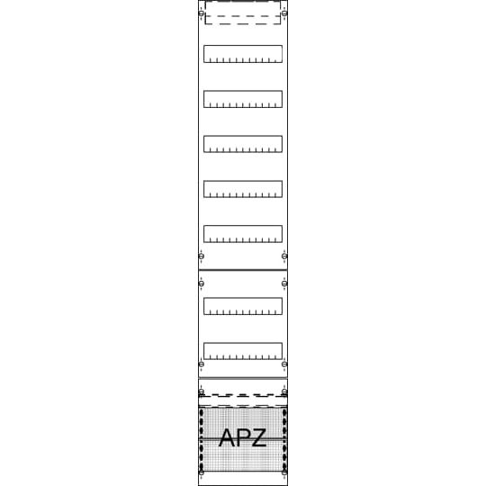 Striebel&John - Verteilerfeld für Installationsverteiler Verteilerfeld FV19A2 mit APZ 9RE − 1 Stück