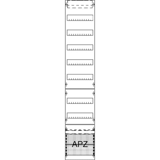 Striebel&John - Verteilerfeld für Installationsverteiler Verteilerfeld FV19A2 mit APZ 9RE − 1 Stück