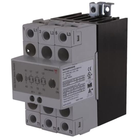 ABB Stotz S&J - Zubehör/Ersatzteile für Niederspannungs-Schalttechnik Elektr. Halbleiterrelais RGC3A60A20KKE 3-polig 3x20A