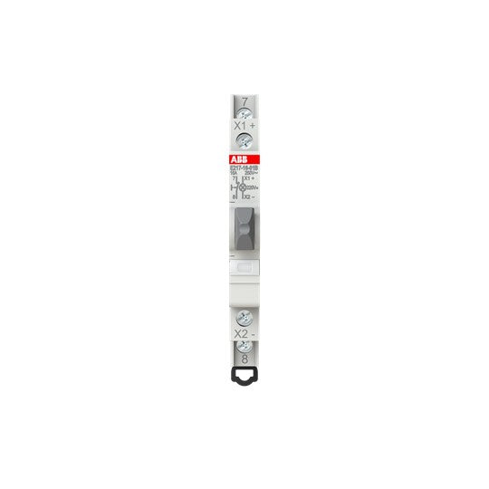 ABB Stotz S&J - Taster für Reiheneinbau Leuchttaster E217-16-01B220 weiß