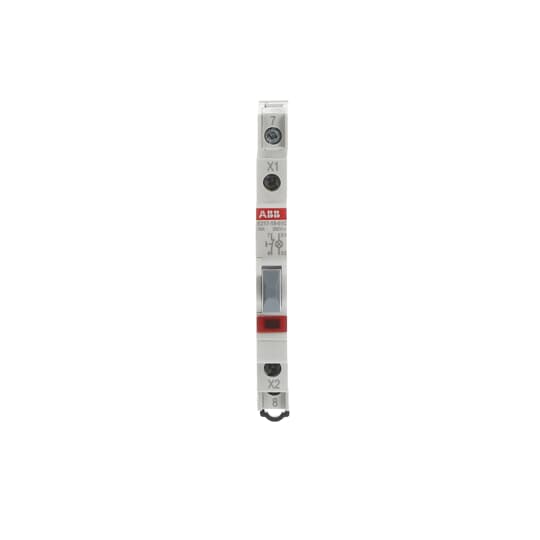 ABB Stotz S&J - Taster für Reiheneinbau Leuchttaster E217-16-01C rot
