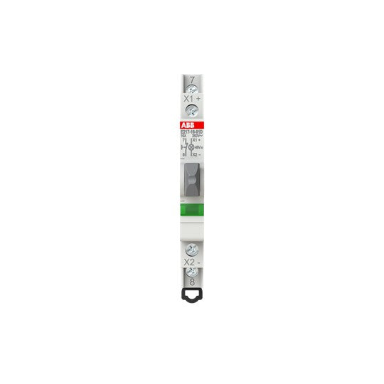 ABB Stotz S&J - Taster für Reiheneinbau Leuchttaster E217-16-01D48 grün