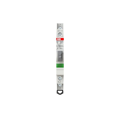 ABB Stotz S&J - Taster für Reiheneinbau Leuchttaster E217-16-01D48 grün