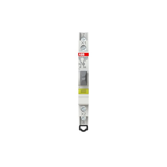 ABB Stotz S&J - Taster für Reiheneinbau Leuchttaster E217-16-01E gelb