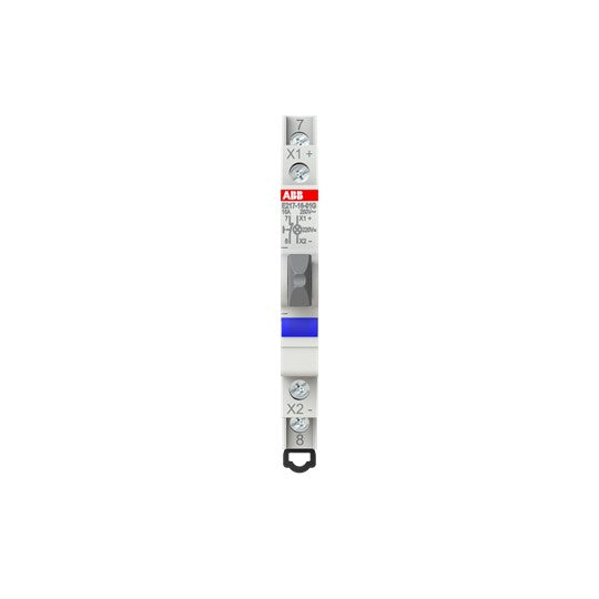 ABB Stotz S&J - Taster für Reiheneinbau Leuchttaster E217-16-01G220 blau