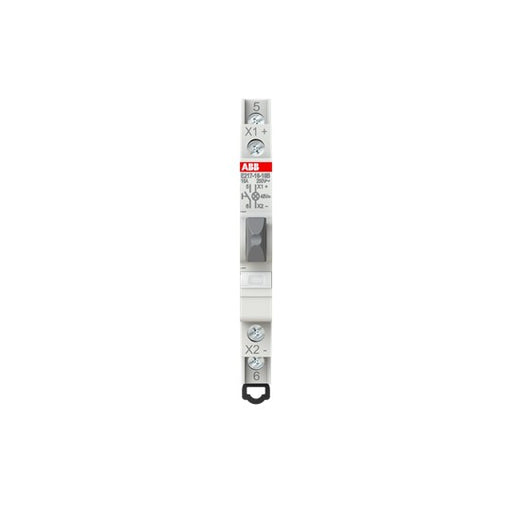 ABB Stotz S&J - Taster für Reiheneinbau Leuchttaster E217-16-10B48 weiß