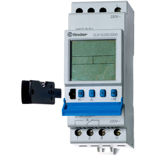 Finder - Verteilerschaltuhr digital Astro-Schaltuhr 12.91.8.230.0090